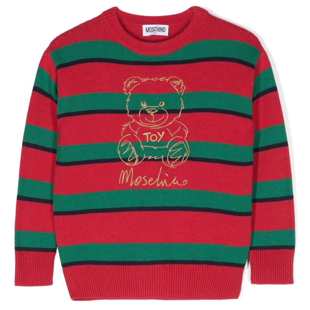 Moschino Kids Teddy Bear Sweater